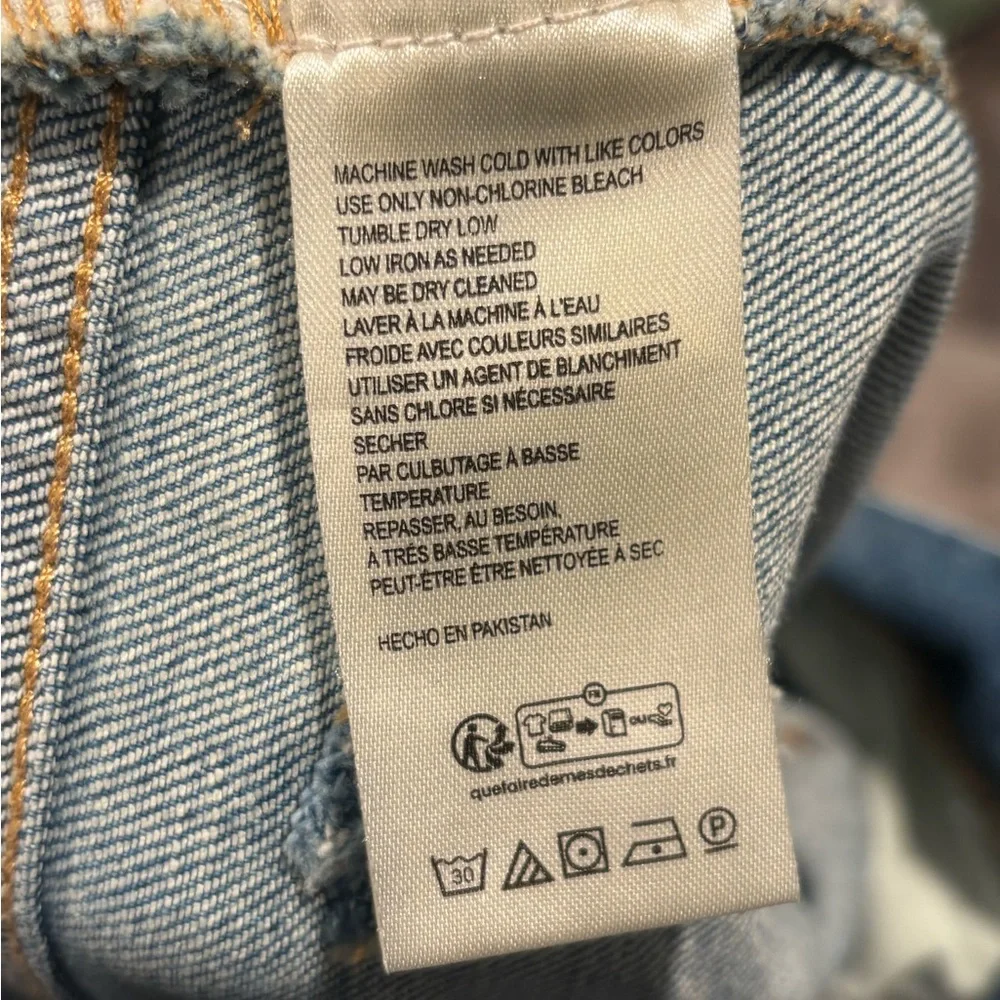 Pilcro Light Blue Straight-Leg Jeans - Picture 10 of 10